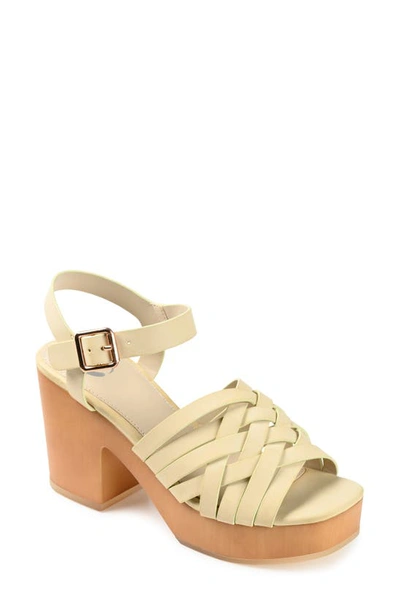 Journee Collection Tru Comfort Foam Adsn Sandal In Ivory