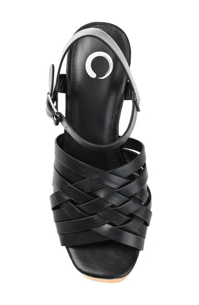 Journee Collection Tru Comfort Foam Adsn Sandal In Black