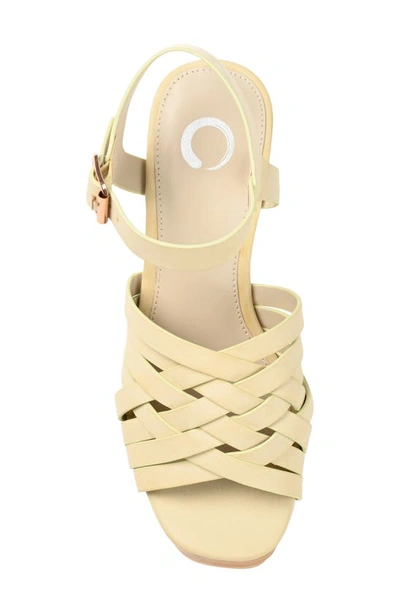 Journee Collection Tru Comfort Foam Adsn Sandal In Ivory