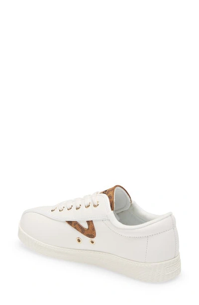 Shop Tretorn Nylite Sneaker In White/ Leopard