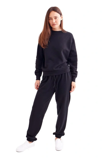 Shop Goodlife Relaxed Fit Terry Sweatpants In Black