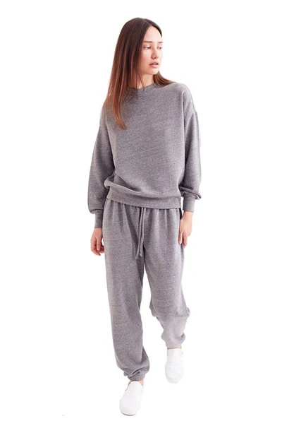 Shop Goodlife Relaxed Fit Terry Sweatpants In Heather Grey