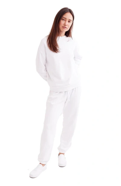 Shop Goodlife Relaxed Fit Terry Sweatpants In White