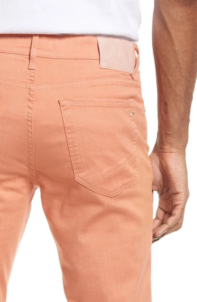 Shop Brax Chuck Slim Fit Five Pocket Pants In Peach