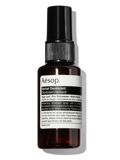 Shop Aesop Herbal Deodorant 50ml In White