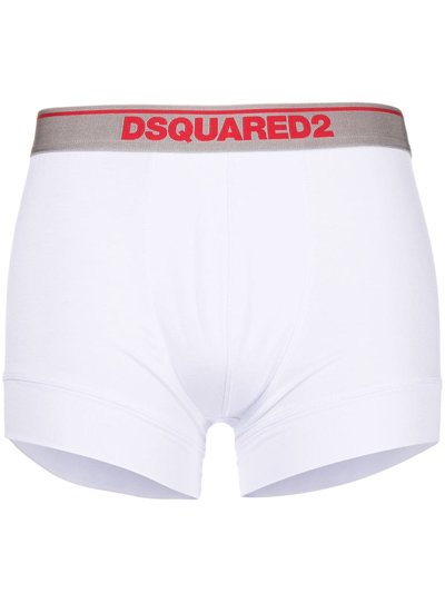 Dsquared2 Set-of-two Logo Trunks In White