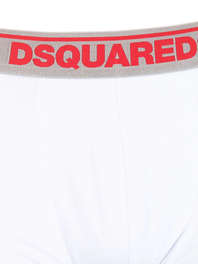 Dsquared2 Set-of-two Logo Trunks In White
