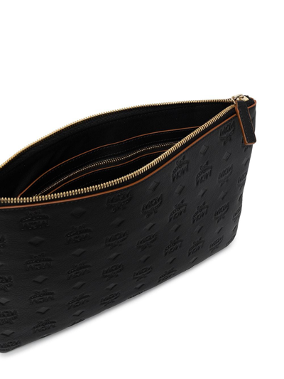 Mcm Medium Pouch-pocket Crossbody Bag In Black