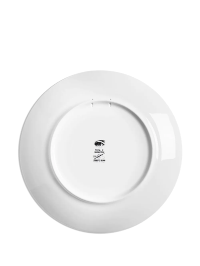 Fornasetti Tema E Variazioni N.258 Wall Plate In White