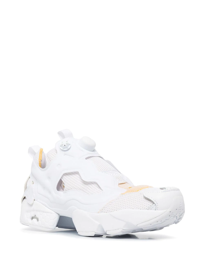 Shop Maison Margiela X Reebok Instapump Fury Sneakers In White