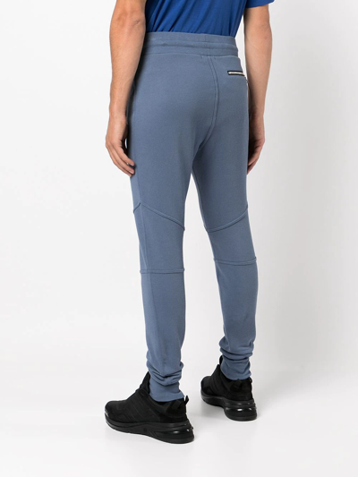 Shop John Elliott Drawstring Slim-fit Trousers In Blue