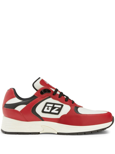 Shop Giuseppe Zanotti Gz Runner Low-top Sneakers In Red