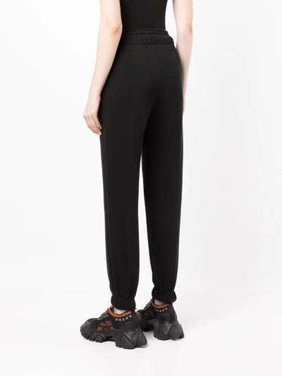 Bapy By *a Bathing Ape® Embroidered Slogan Track Pants In Black