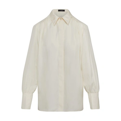 Shop Joseph Baylin Long-sleeved Shirt In Ivory