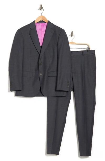 Shop Alton Lane Notch Lapel Suit In Medium Grey