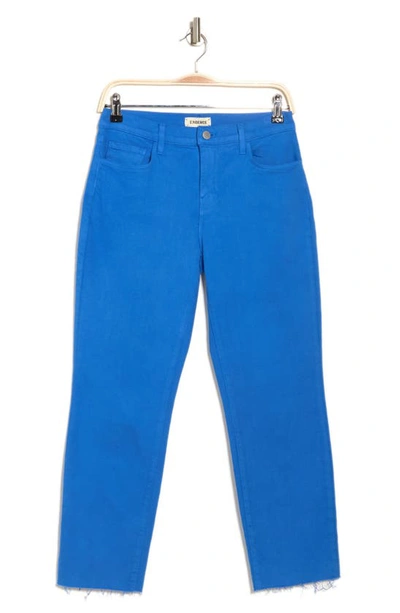 Shop L Agence Sada Ankle Slim Jeans In Azure