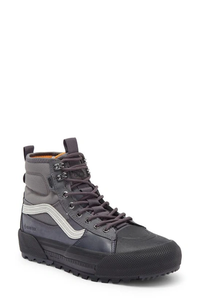 Shop Vans Sk8-hi Gore-tex® Mte-3 Waterproof High Top Sneaker In Stealth/ Black Asphalt