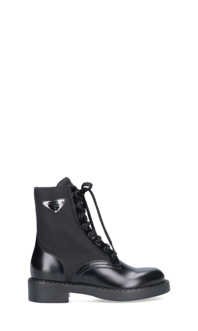 Shop Prada Re-nylon Ankle Boots