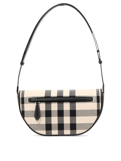 Shop Burberry "olympia" Shoulder Bag In Beige