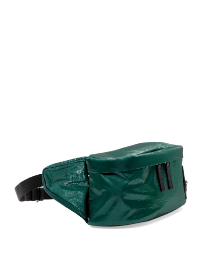 Shop Oamc Belt Bag With Hook In Green