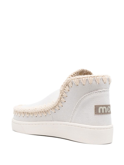 Mou Eskimo Ankle-length Boots In Nude