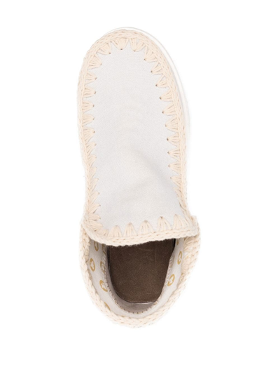 Mou Eskimo Ankle-length Boots In Nude