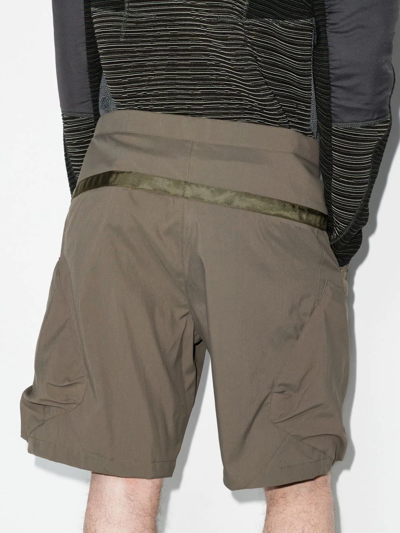 Shop Acronym Encapsulated Cargo Shorts In Grau