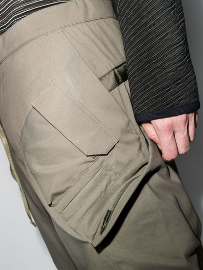 Shop Acronym Encapsulated Cargo Shorts In Grau