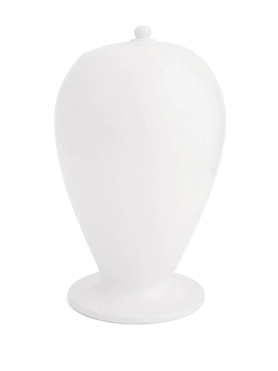 Shop Fornasetti Capitello Face-print Vase In White