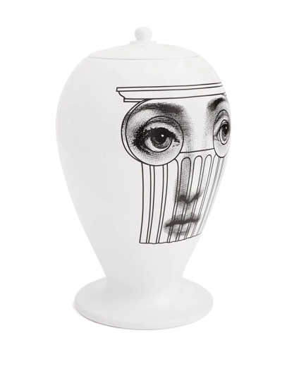 Fornasetti Vase Capitello In White