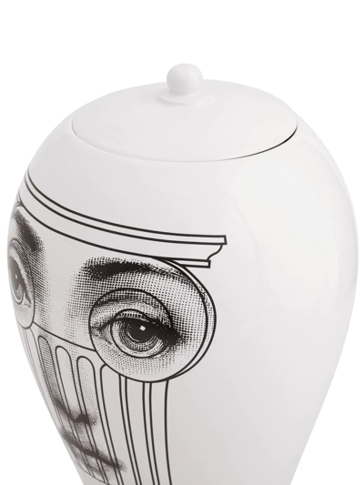 Fornasetti Vase Capitello In White