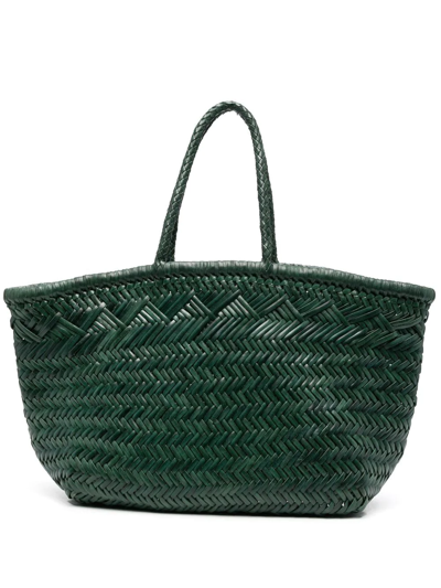 Dragon Diffusion Triple Jump Small Handbag In Green