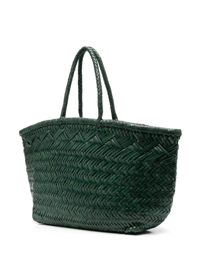 Dragon Diffusion Triple Jump Small Handbag In Green