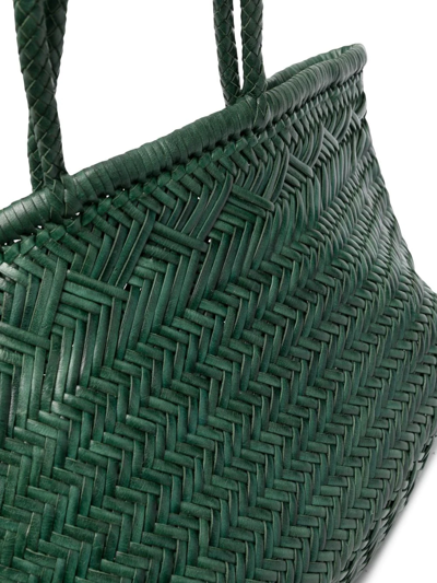 Dragon Diffusion Triple Jump Small Handbag In Green