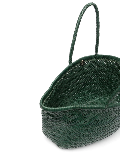 Dragon Diffusion Triple Jump Small Handbag In Green