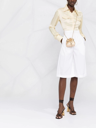 Jimmy Choo Gold Bon Bon Bucket Bag In Gold