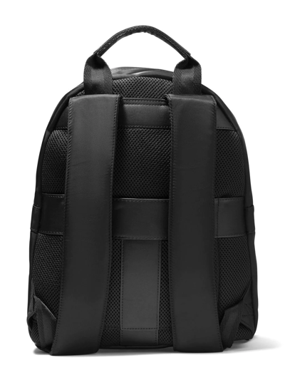 Valentino Logo-print Backpack In Black