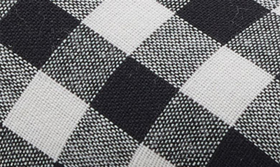 Shop Bandolino Nuri Espadrille Wedge Sandal In Black/ White Gingham