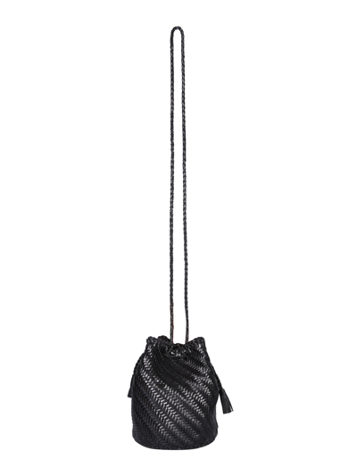 Shop Dragon Diffusion Double Jump Pompom Bag In Black