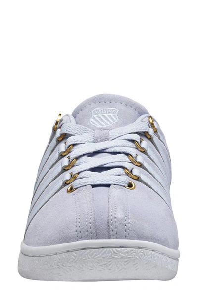 Shop K-swiss Classic Vn Suede Sneaker In Xenon Blue/white