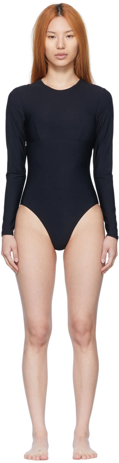 Shop Bondi Born Black Ariel One-piece Swimsuit