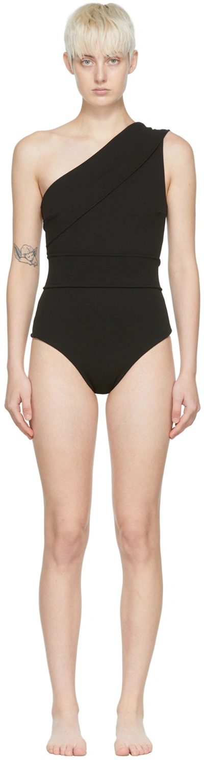 Shop Haight Black Maria One-piece Swimsuit In 0001 Black