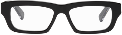 Shop Retrosuperfuture Black Numero 93 Glasses In Nero
