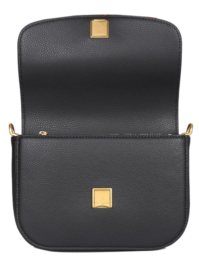 Shop Tory Burch "robinson" Shoulder Bag In Black