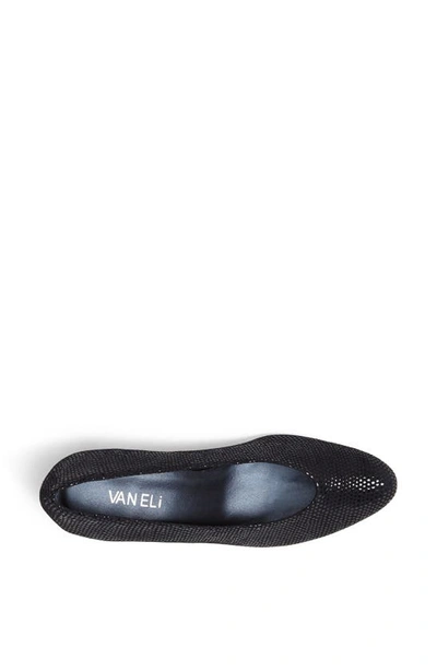 Shop Vaneli 'dayle' Pump In Navy Print Leather