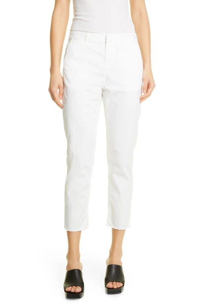 Shop Nili Lotan Montauk Crop Pants In White