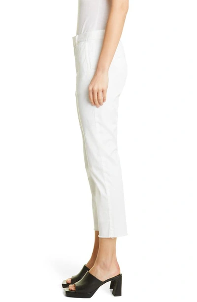 Shop Nili Lotan Montauk Crop Pants In White