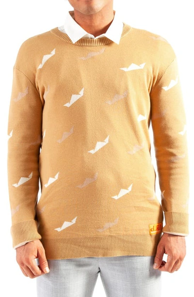 Shop D.rt Royal Sweater In Camel