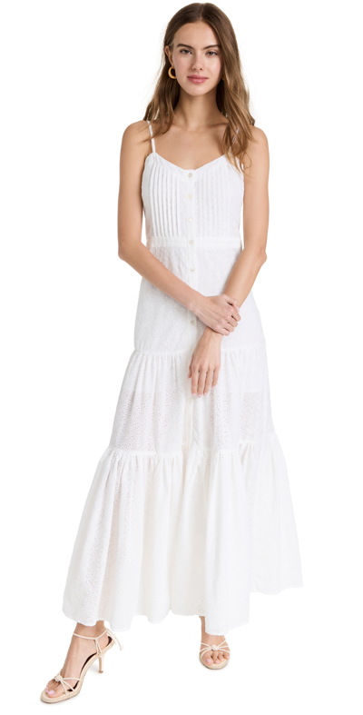 Shop Veronica Beard Alondra Dress In Off-white