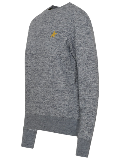 Shop Golden Goose Cotton Athena Sweatshirt In Grey